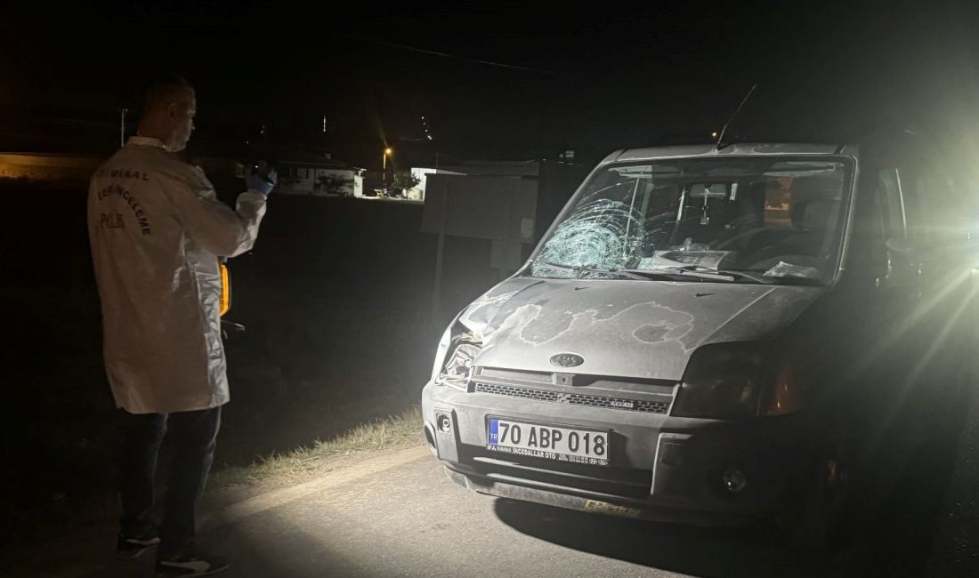 Karaman'da meydana gelen trafik