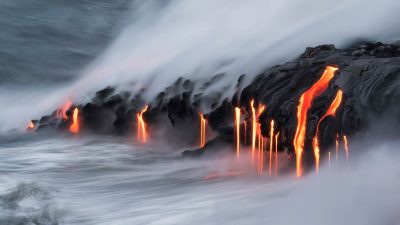 Kilauea Yanardağı 8 ayda 31 sefer patladı