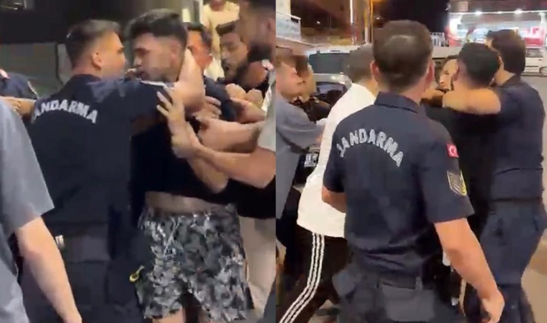 İzmir'de jandarma gruplarının bir