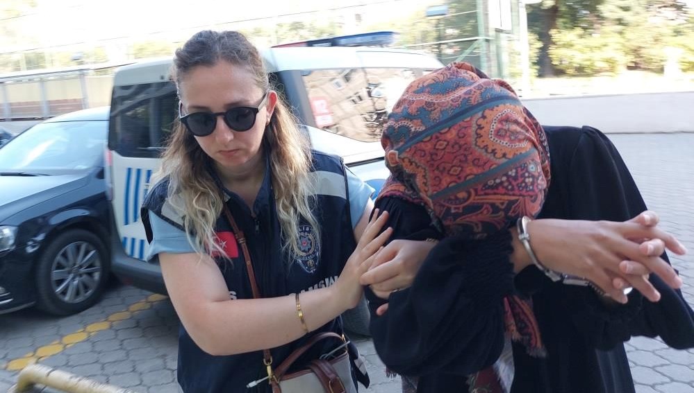Samsun'da bir kişi anahtarını