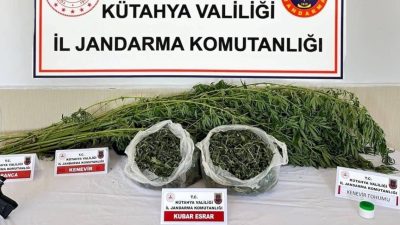 Kütahya’da uyuşturucu operasyonu: Bir kişi yakalandı
