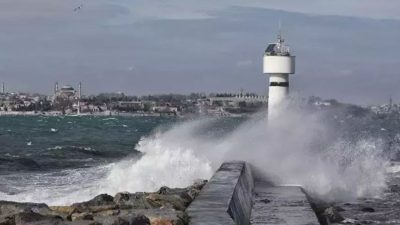 Marmara ve Kuzey Ege’de şiddetli rüzgar alarmı