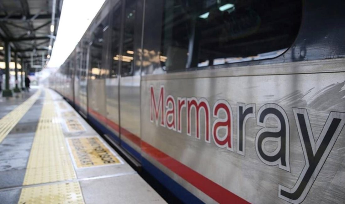 Marmaray duraklarında 1 saat