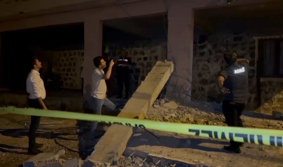 Diyarbakır'da 2 katlı meskenin