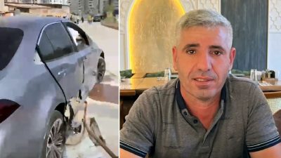 Müteahhit, inşaat denetlendiği sırada arabanın çarpmasıyla öldü