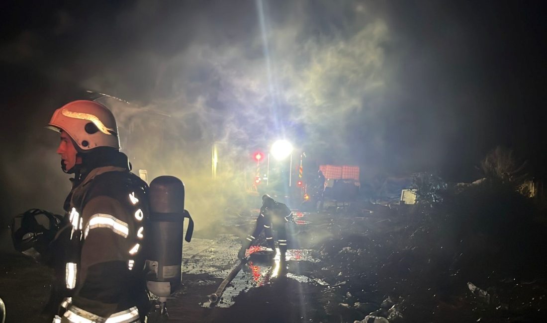 Kocaeli'nin Dilovası ilçesinde mutfak tezgahı