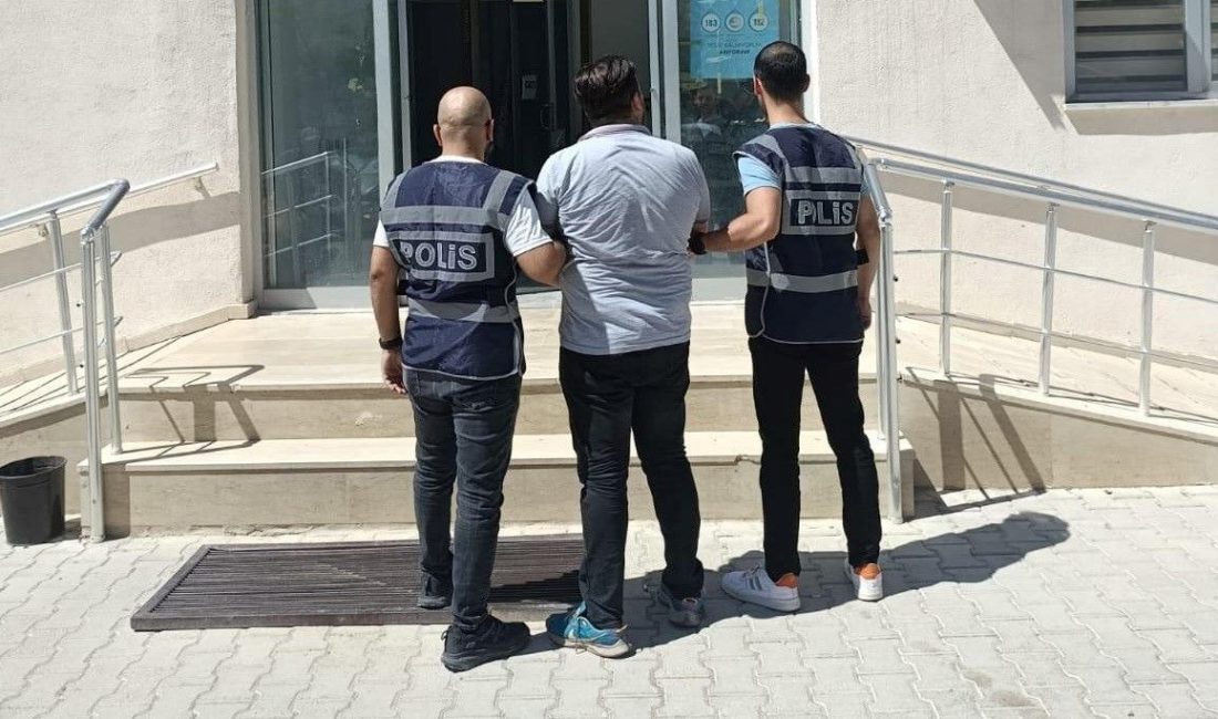 Mutlaklaşmış mahpus cezası bulunan kişi yakalandı Adıyaman Besni İlçe Emniyet