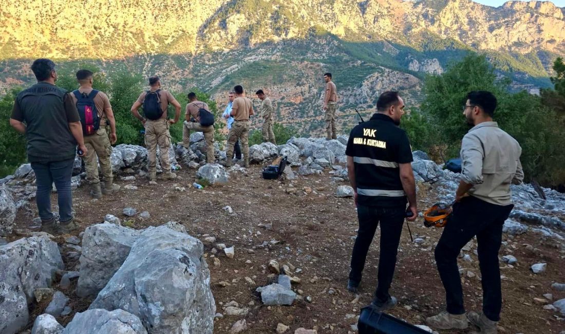 Adana'da çıkan orman yangınına