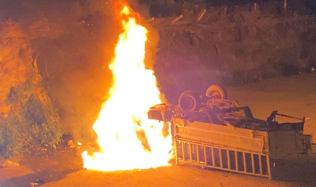 Kocaeli'de park halindeyken hareket
