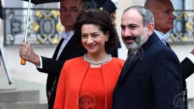 Paşinyan’ın eşi Hakobyan: Erdoğan’ın kitabını okuyacağım