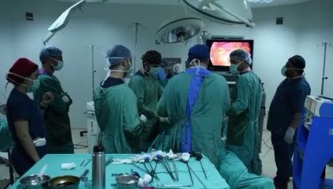 Diyarbakır'daki Dicle Üniversitesi Hastanesi'nde,