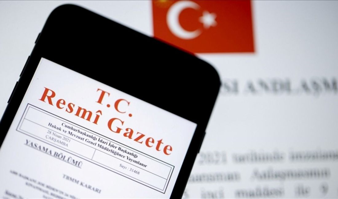 Resmi Gazete'de 10 Ağustos