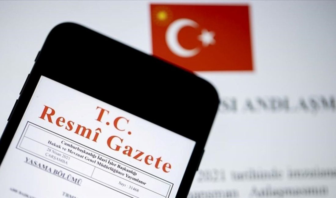 Resmi Gazete'de 21 Ağustos