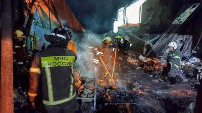 Rusya'da barut fabrikasında meydana gelen