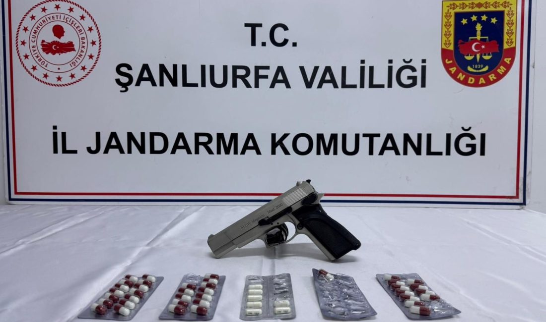 Şanlıurfa'da uyuşturucu ve silah