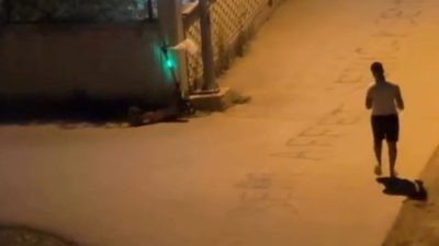 Sevgilisinden özür dilemek istedi: Mahalle ayağa kalktı