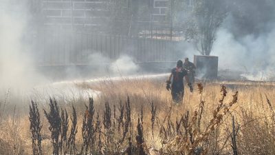 Sivas’ta otluk yangını