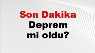 Son dakika zelzele mi oldu? Az evvel zelzele nerede oldu? İstanbul, Ankara, İzmir ve vilayet il AFAD son sarsıntılar 16 Ağustos 2025