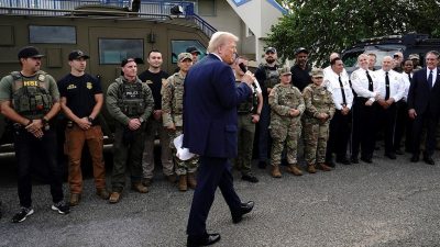 Trump Washington’da devriye gezecek