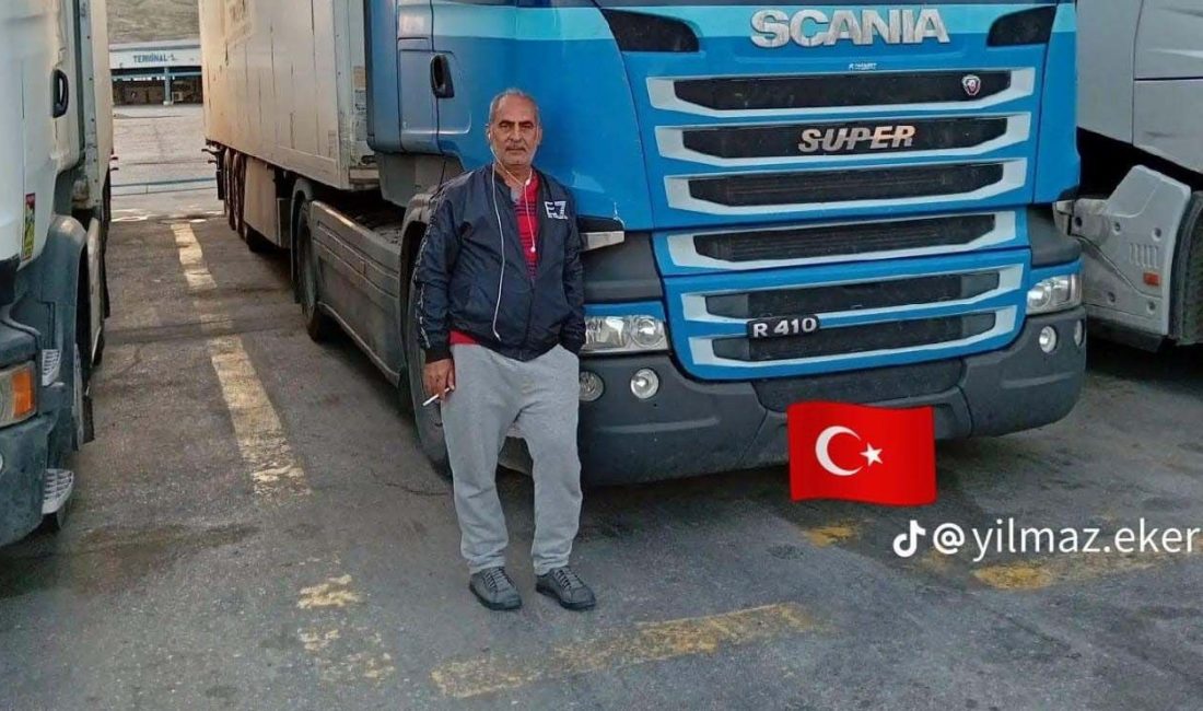 Hataylı TIR sürücüsü Yılmaz