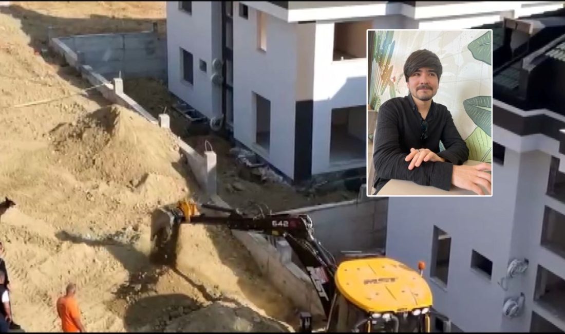 İstanbul Büyükçekmece'de villa inşaatının