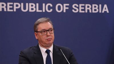 Sırbistan lideri Vucic, "Ülkemiz büyük tehlike