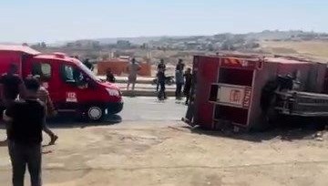 Şırnak'ın Cizre ilçesinde yangın