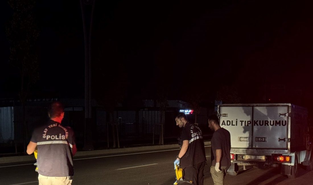 Bursa'nın Nilüfer ilçesinde yolun