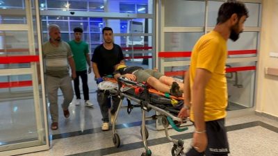 14 yaşındaki çocuk kaza yaptı: İki yaralı