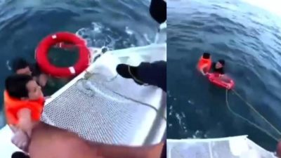 6 yaşındaki çocuk bin 200 metre açıkta bulundu