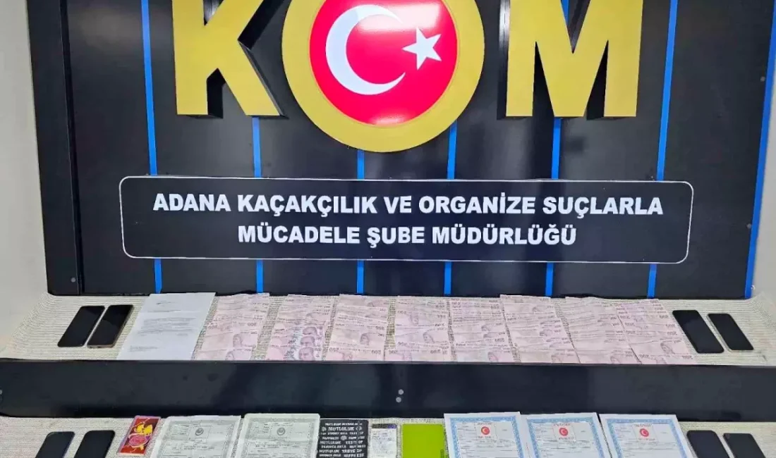 Adana'da gerçekleştirilen tefecilik operasyonunun