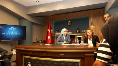 Afyonkarahisar’da Halk Günü Toplantısı Dinar’da Gerçekleştirildi