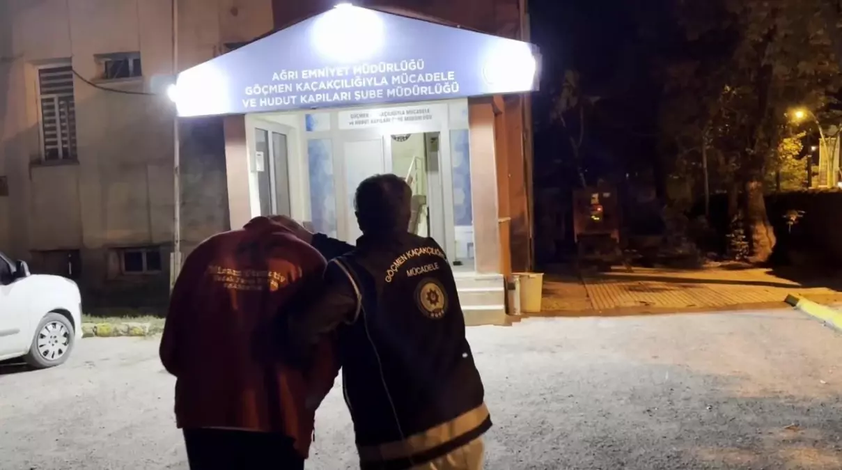 Ağrı’da Düzensiz Göçmen Operasyonu ve Yakalanan Şüpheliler