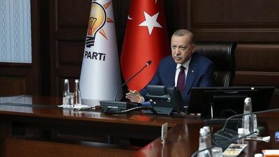 AK Parti MKYK Cumhurbaşkanı Erdoğan başkanlığında toplandı