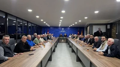 AK Partili İl Yönetimi Haftalık Toplantısını Gerçekleştirdi