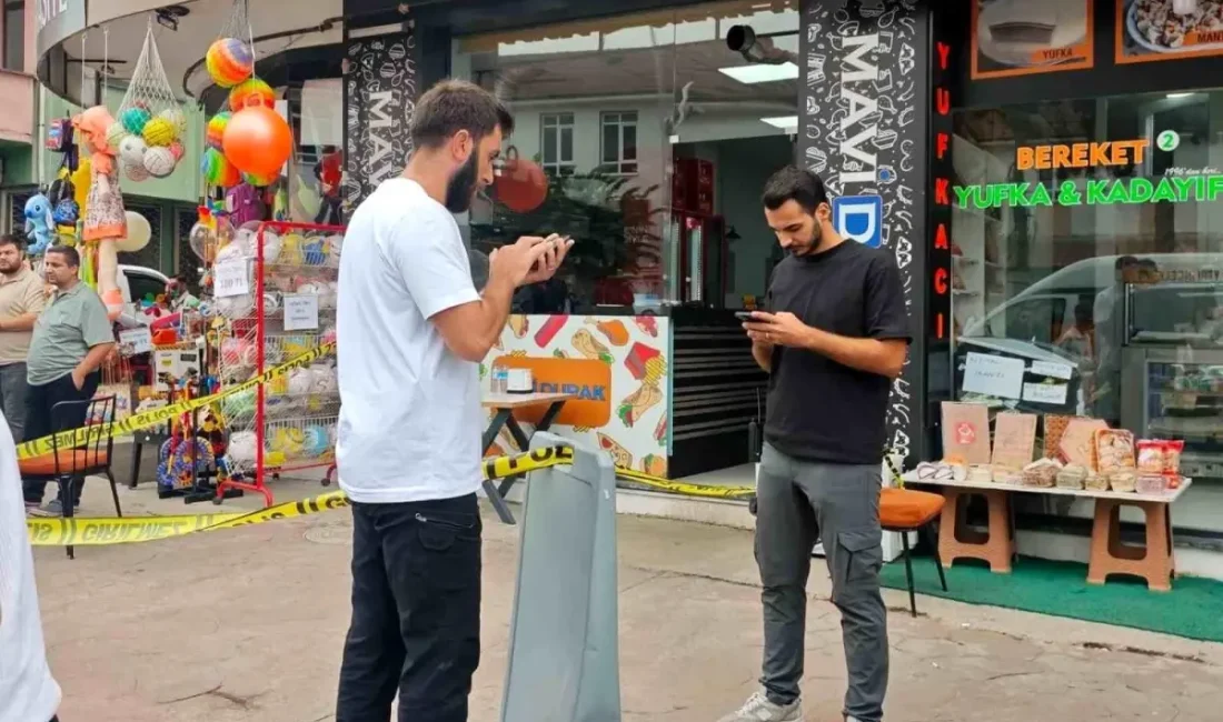 Akyazı'da silahlı olay: çocuklar