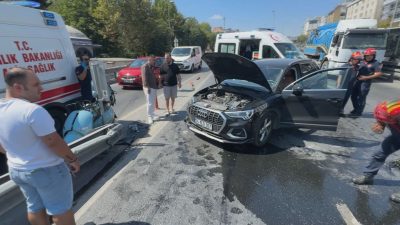 Ani hareket kazaya neden oldu