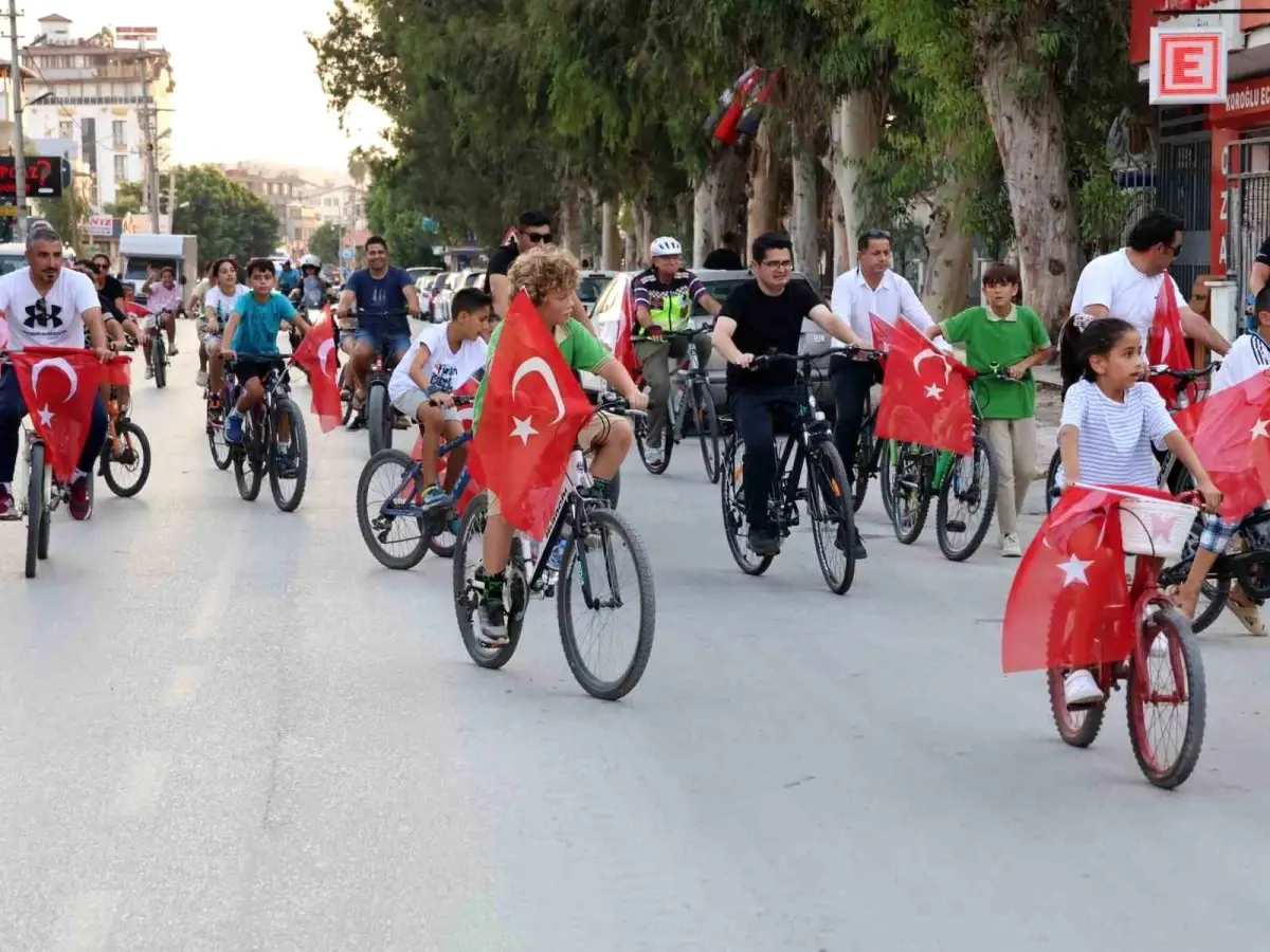 Arsuz’da Bisiklet Turu ile Sağlıklı Yaşama Davet