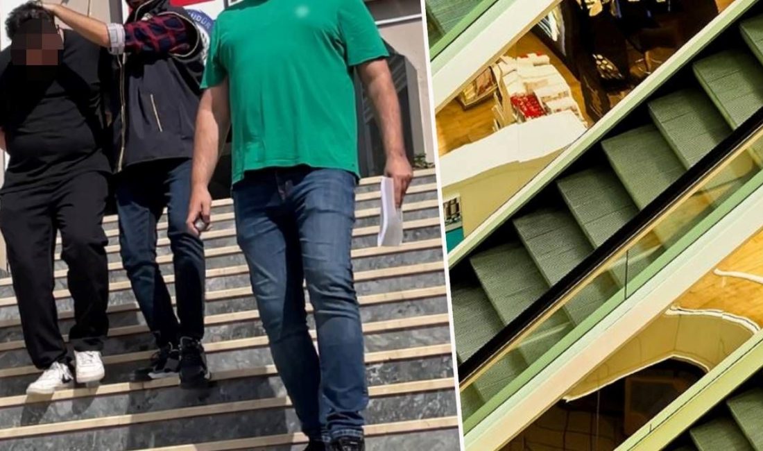 İstanbul'da AVM'de bulunan bir