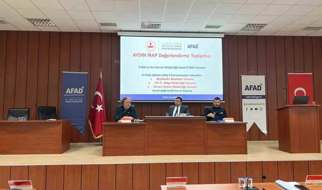 Aydın'da afet risk azaltma