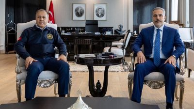 Bakan Yerlikaya, Bakan Fidan’ı ziyaret etti