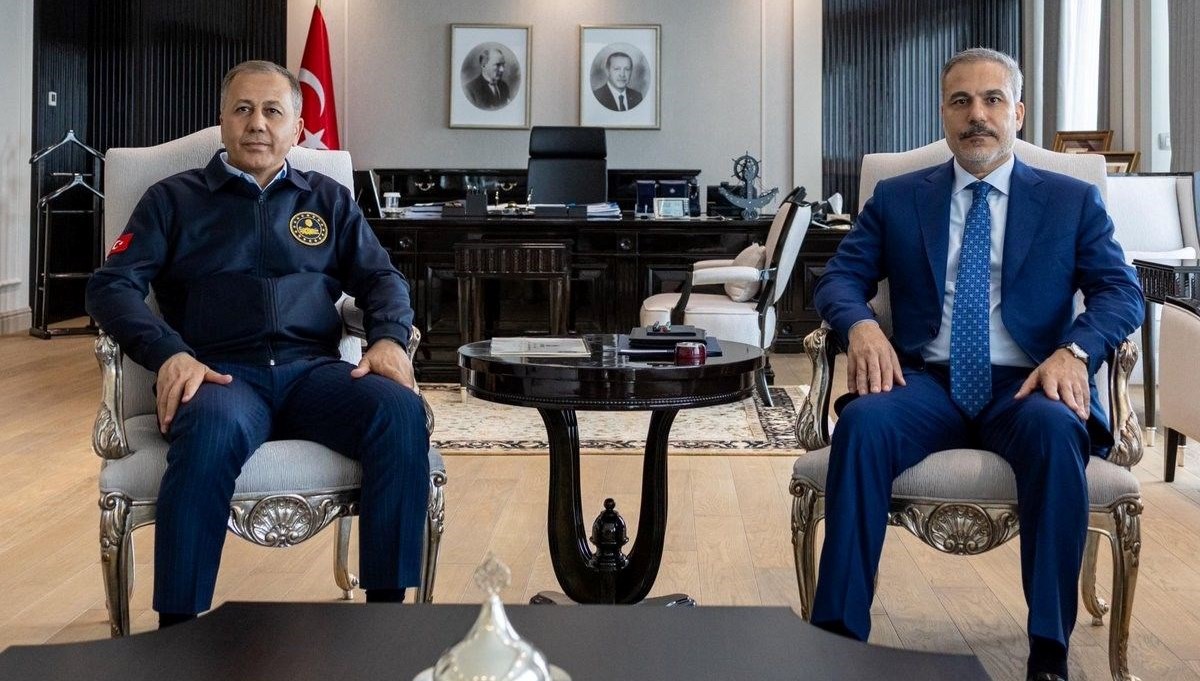 Bakan Yerlikaya, Bakan Fidan’ı ziyaret etti