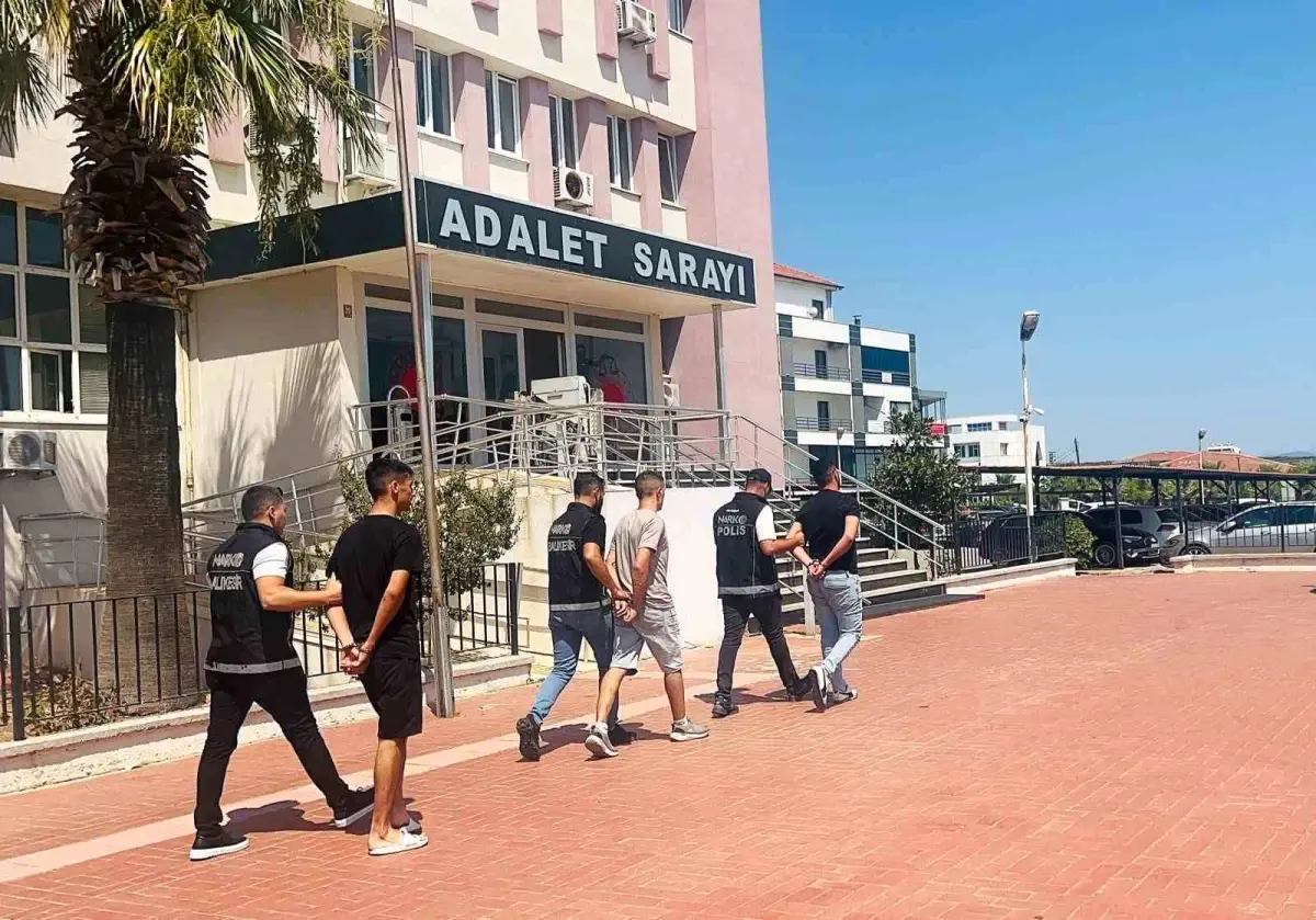 Balıkesir’de Uyuşturucu Operasyonları Sonuçlandı: 5 Tutuklama