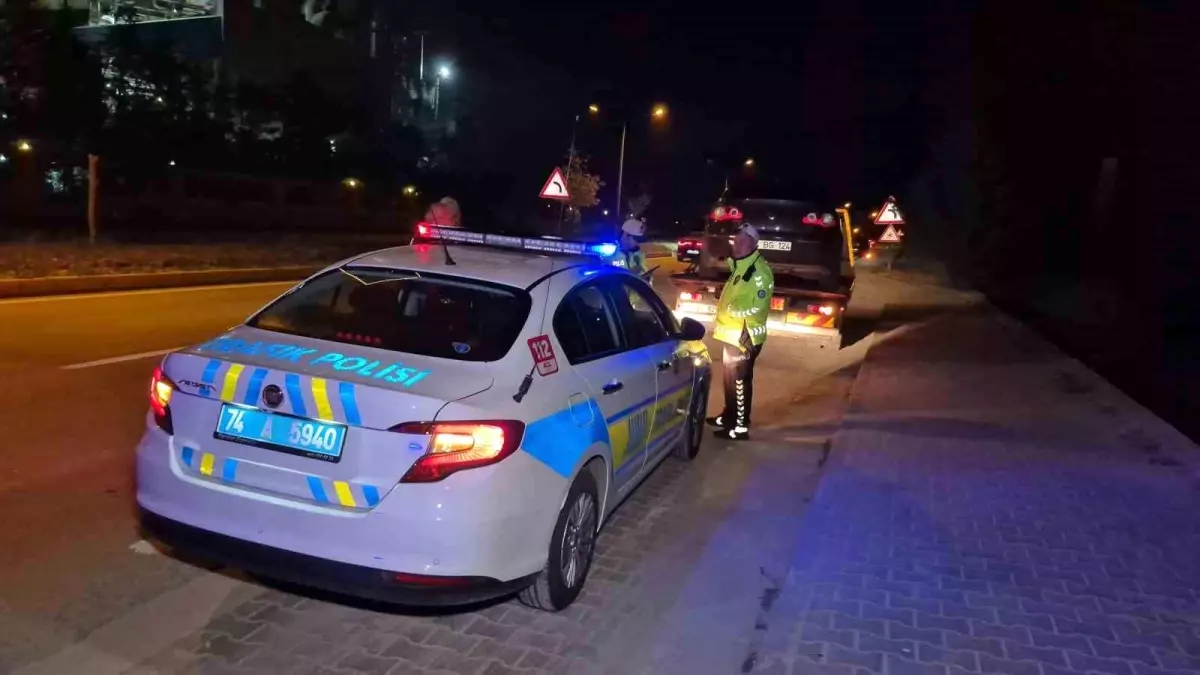 Bartın’da Alkollü Sürücülere Karşı Sıkı Denetim ve Trafik Güvenliği Uygulamaları