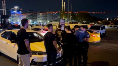 Beyoğlu’nda “Huzur İstanbul” kontrolü: Helikopter de takviye verdi