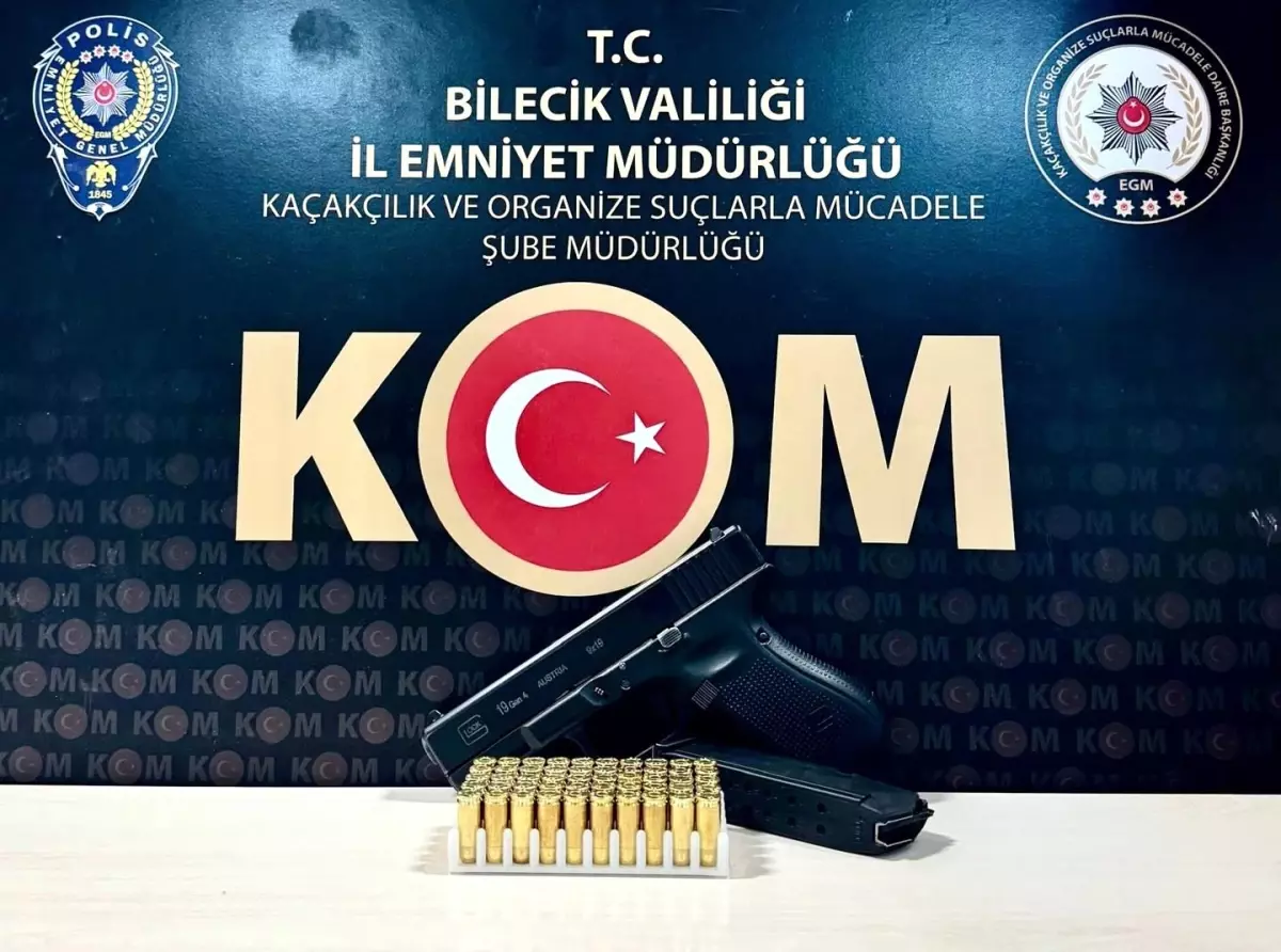 Bilecik’te Silah ve Mermi Operasyonu: 1 Gözaltı