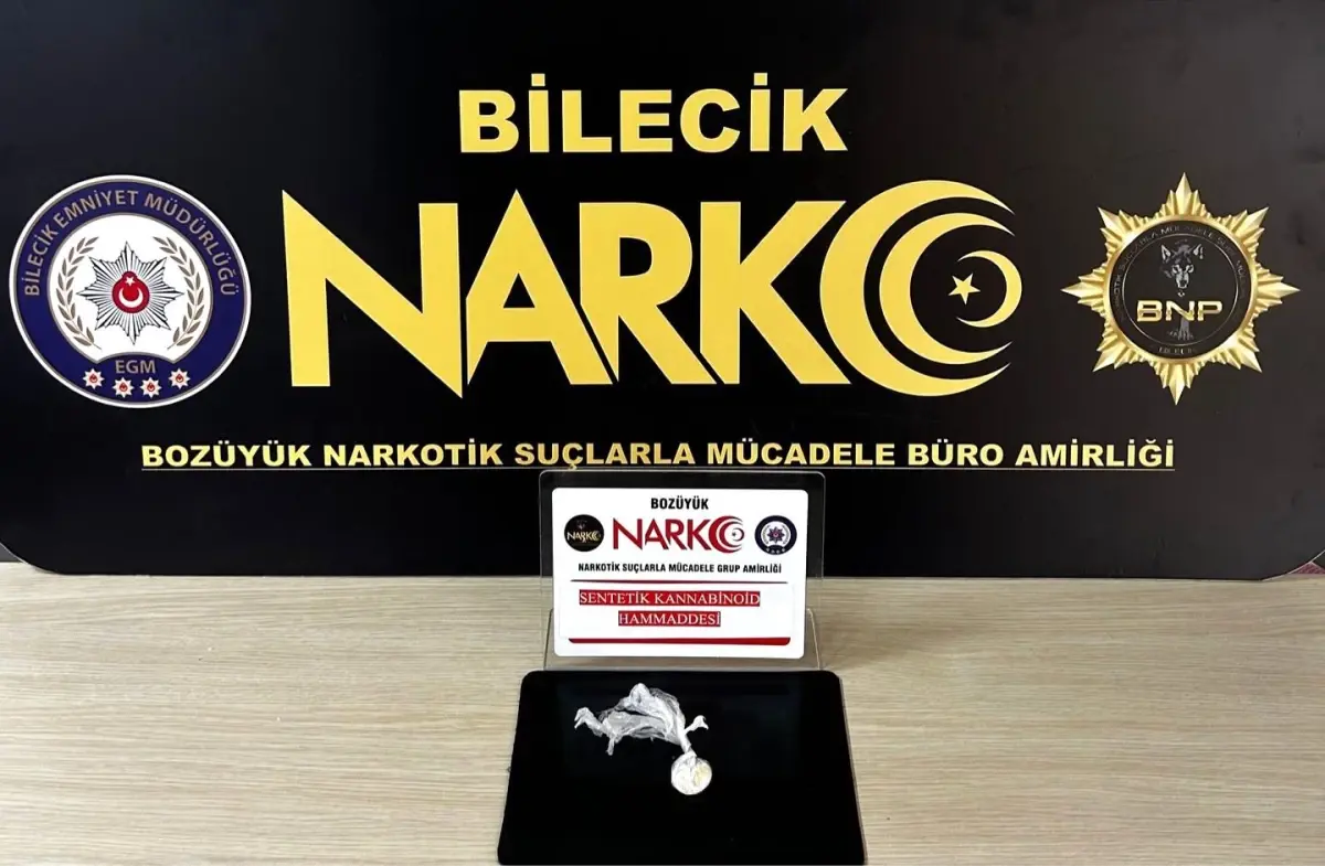 Bilecik’te Uyuşturucu Operasyonu: Sentetik Kannabinoid Ele Geçirildi