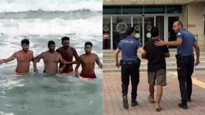 Boğulmaktan kurtarıldı, cezaevine gönderildi: 22 yıl mahpus cezasıyla aranıyormuş