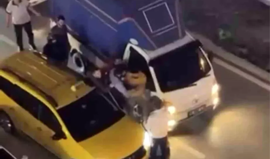 Bursa'da trafikte çıkan kavgada