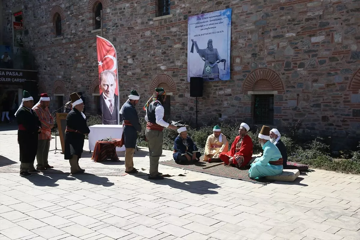 Bursalı Esnaf ve Sanatkarlar Ahilik Haftası Kutlamalarıyla Bir Araya Geliyor